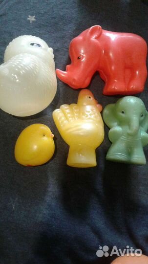 Игрушки пластмасс
