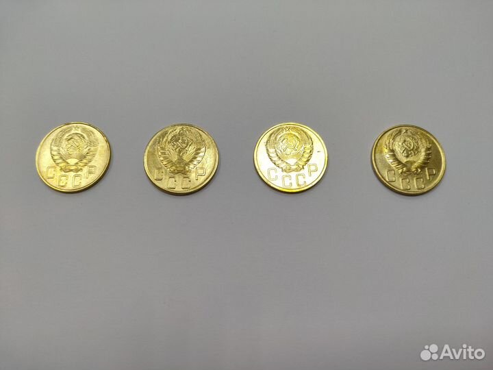 Монета 5 копеек СССР