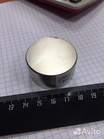 Неодимовый магнит 40*20 мм