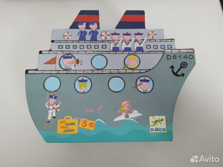 Настольная игра djeco Морской бой