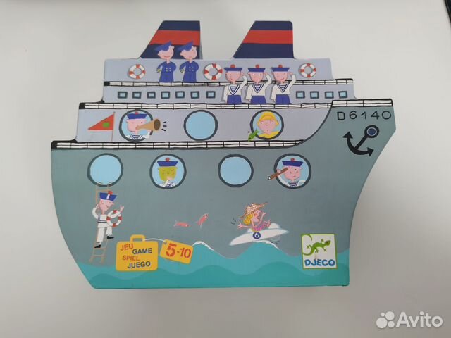 Настольная игра djeco Морской бой