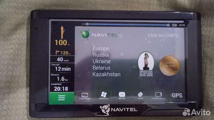 Навигатор Navitel новый E500