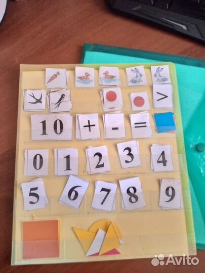 Касса для букв и цифр