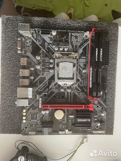 Комплект материнская плата+процесор