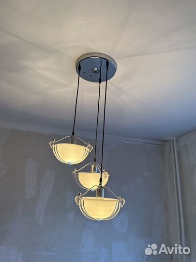 Люстра потолочная подвесная
