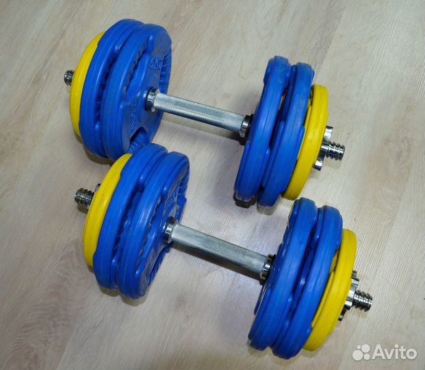 Гантели 29 кг