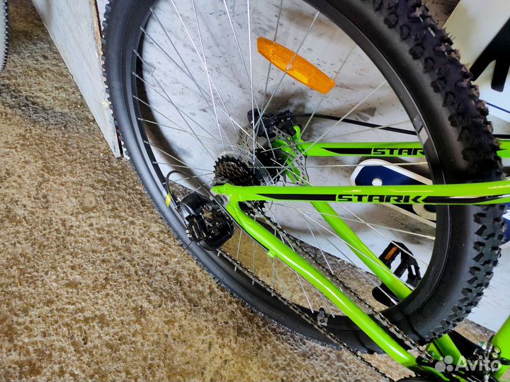 Велосипед Stark Hunter 29.2 HD зеленый/чёрный 18