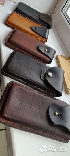 Чехол кобура для телефона,нат кожа