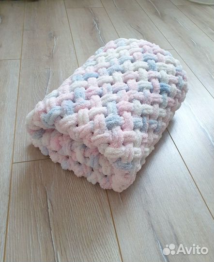 Плед детский вязаный плюшевый Alize Puffy