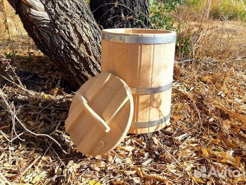 Кадка дубовая