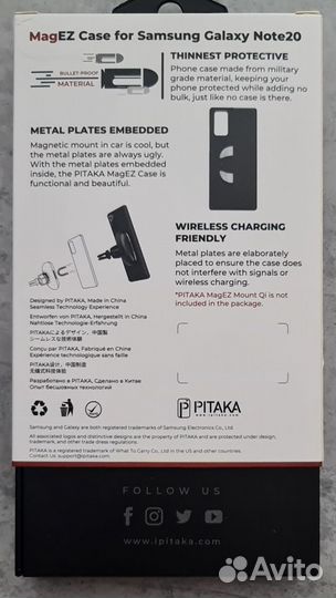 Pitaka MagEZ Case Samsung Galaxy Note20