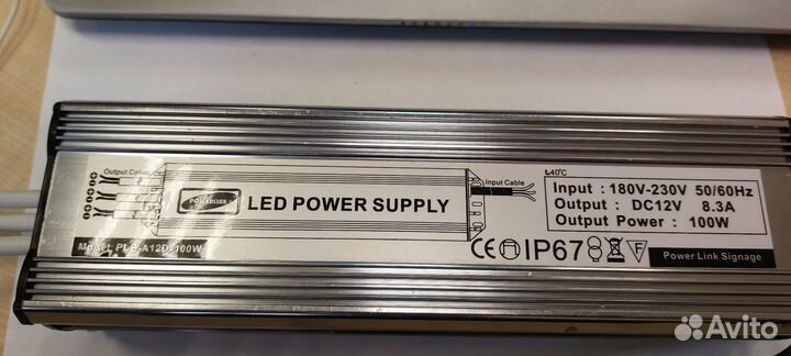 Блок питания LED power supply pls-a12d-100w
