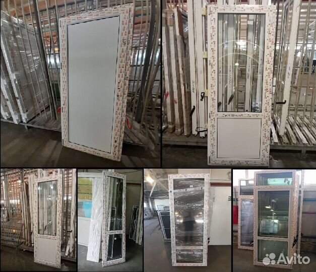 Пластиковые Двери. 750х2000. Липецк