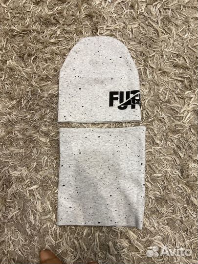 Комплект шапка снуд осень крокид 46-48