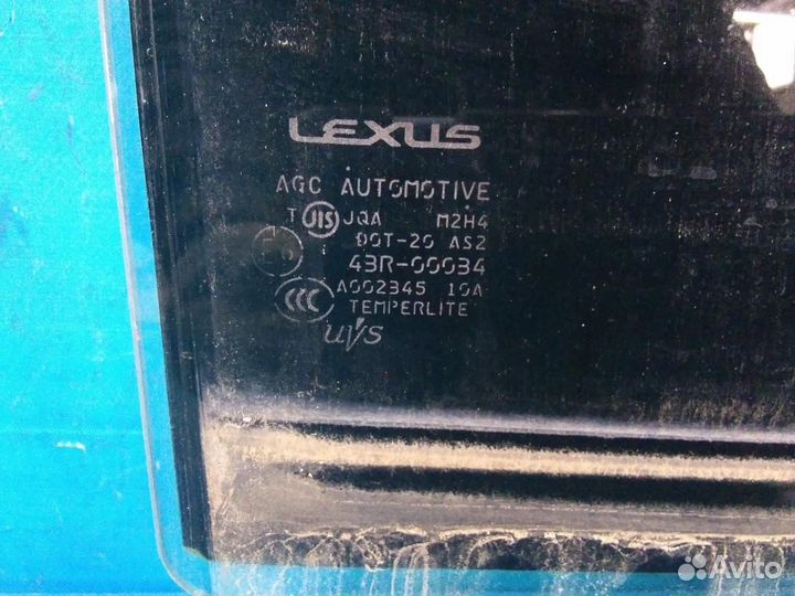 Стекло двери задней правой Lexus RX 350 450H 2009