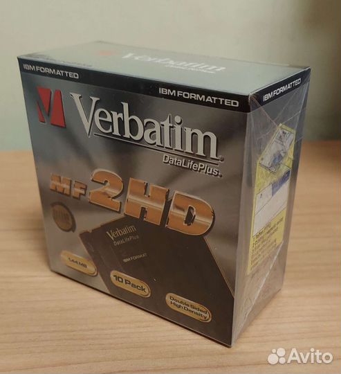 Дискеты Verbatim mf-2hd новые в упаковке