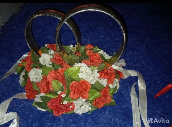 Свадебное украшение авто