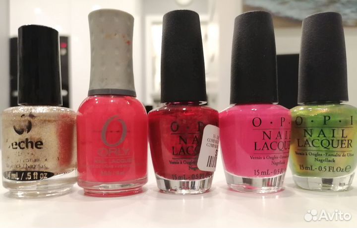 Лаки для ногтей и база (не гель, обычные)