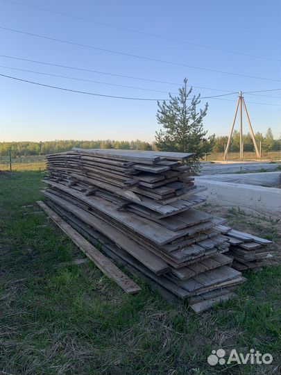 Доска обрезная 25х150х6000