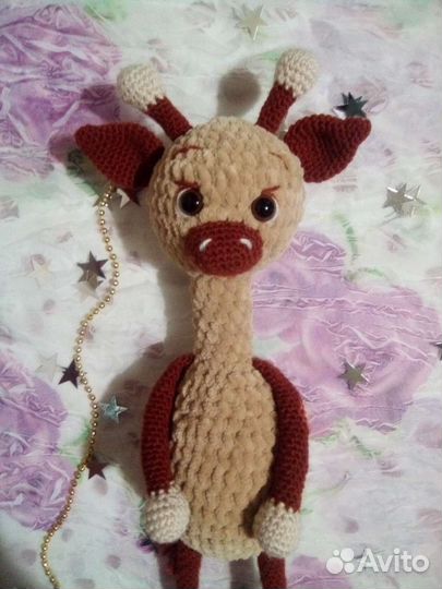Вязаный Жираф
