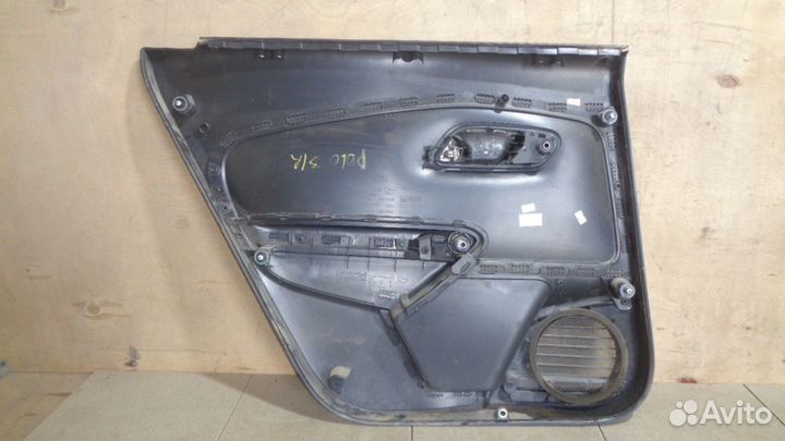 Обшивка двери задней правой VW Polo Sedan