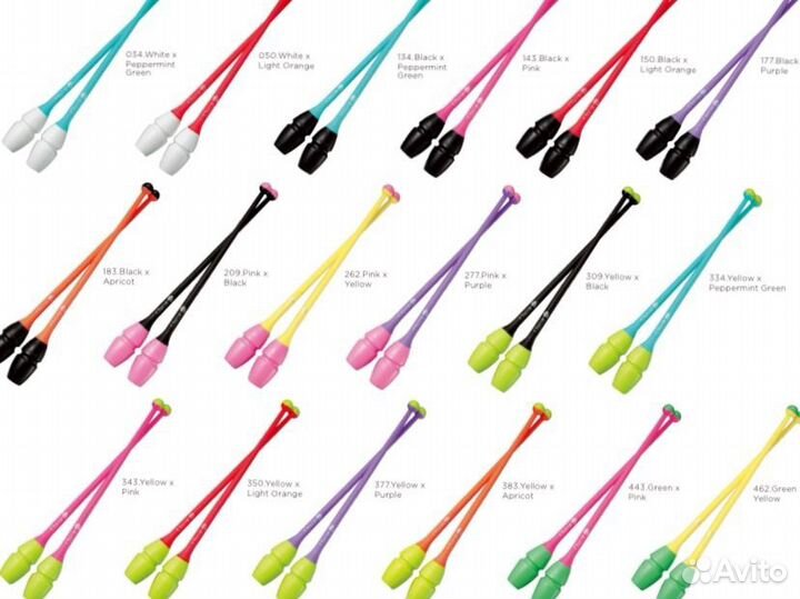 Новые групповые булавы chacott 41,45