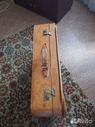 Чемодан. Кожаный времён СССР