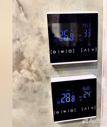 Умный терморегулятор для теплого пола WiFi