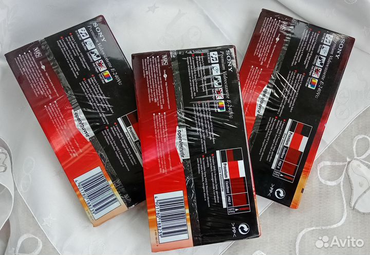 Видеокассеты новые sony E-240Vg