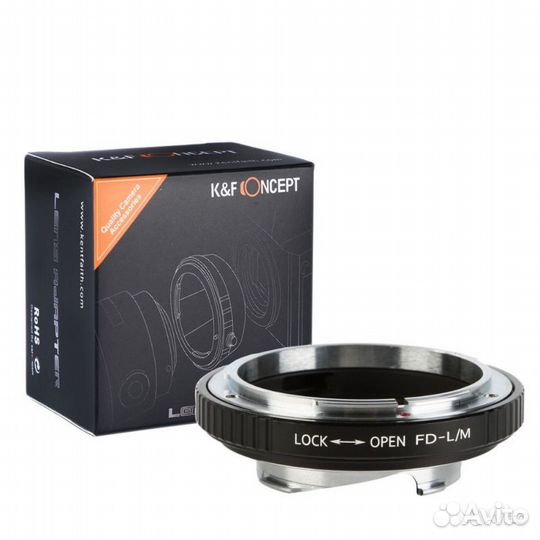Адаптер K&F Concept FD-L/M Leica M-Canon FD новый