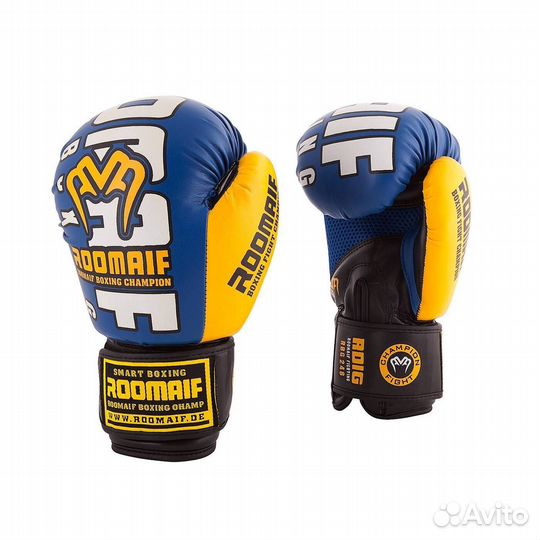 Перчатки боксерские RBG-248 Dx Blue, 12 унц