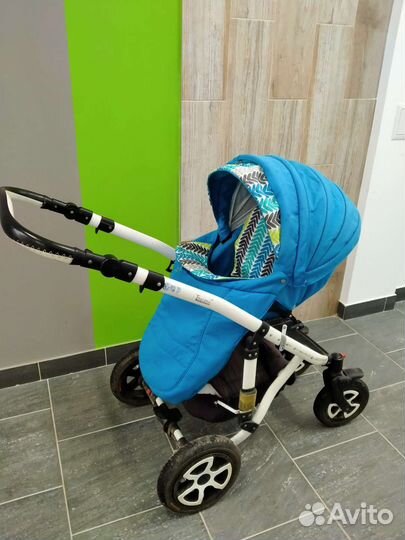 Красивая коляска 2 в 1 Toscana