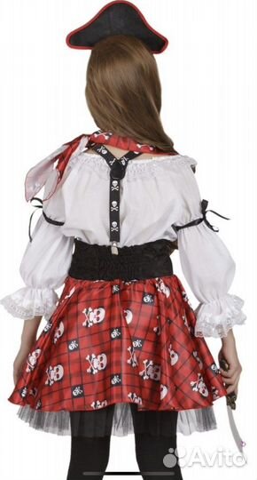 Карнавальный костюм «Пиратка» на девочку