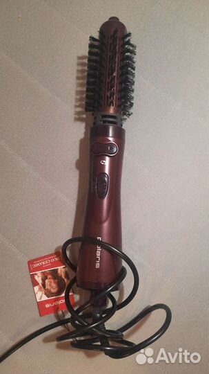 Фен щетка вращающаяся новая