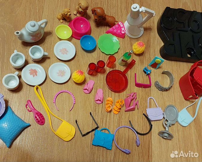 Аксессуары для кукол Barbie лот