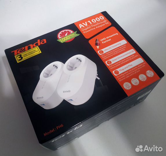 Адаптер PowerLine Tenda PH6