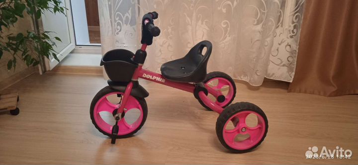 Велосипед трёхколёсный детский