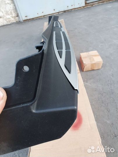 Пороги Hyundai Santa Fe 2013-2015