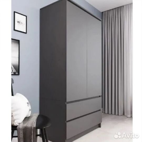 Шкаф 2-х дверный с ящиками