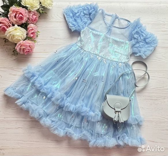 Платье нарядное детское новое для девочки