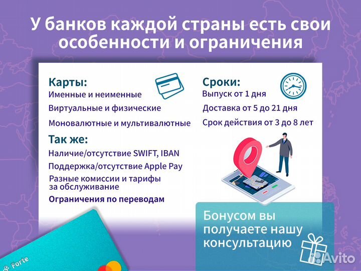 Банковская карта Казахстана Mastercard + Иин