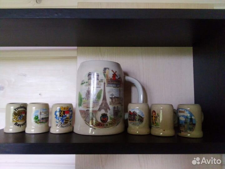 Пивная кружка из Франции,маленькие в подарок