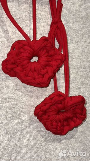 Вязаные обвесы на 14 февраля