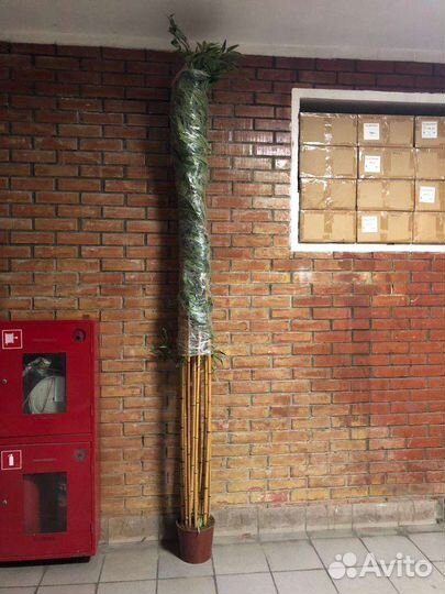 Искусственное дерево натуральный бамбук