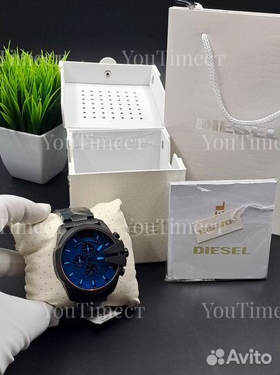 Diezel 10bar брутальные кварцевые мужские часы