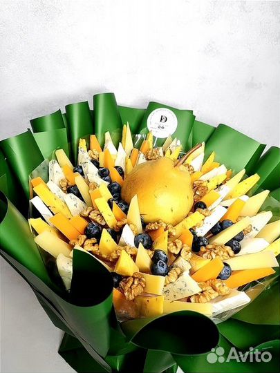 Съедобные букеты из сыра