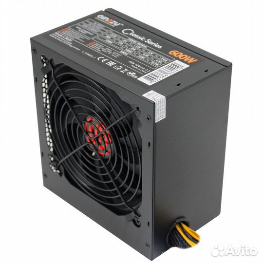 Новый блок питания Ginzzu SB600 600W