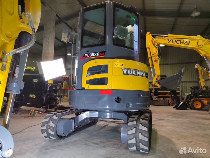 Мини-экскаватор Yuchai YC 35SR, 2024