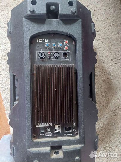 Активные колонки концертные