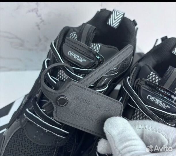 Кроссовки off white be right back black